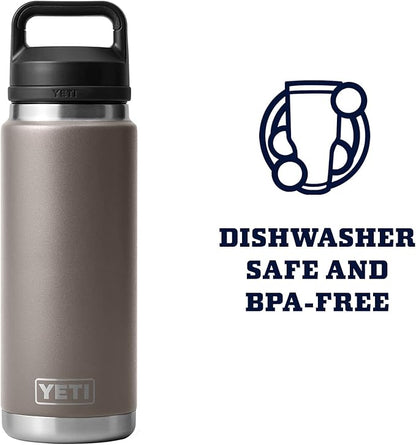 YETI Rambler 26 oz Bottle, Vacuum Insulated, Stainless Steel with Chug Cap