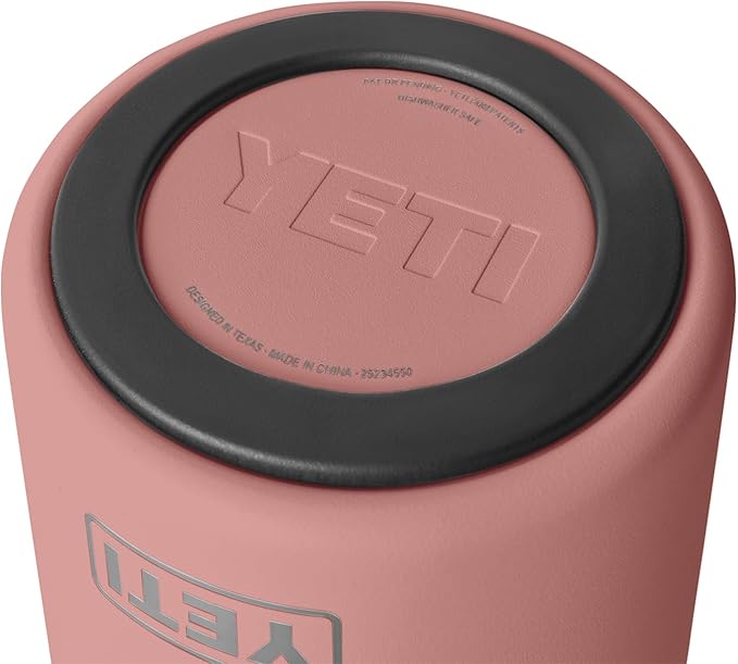 YETI Rambler Wine Chiller, Fits Most Wine Bottles, Sandstone Pink