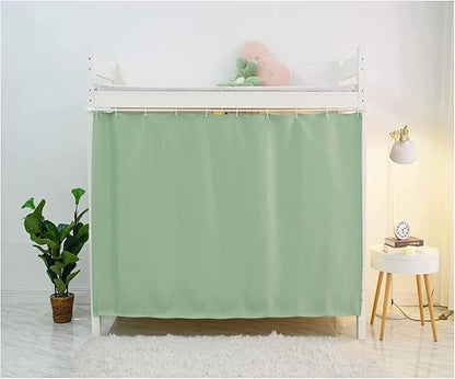 Dorm Home Solid Thicken Bunk Blackout Bed Curtains Cloth Bed Canopy Students Single Sleeper，1panel