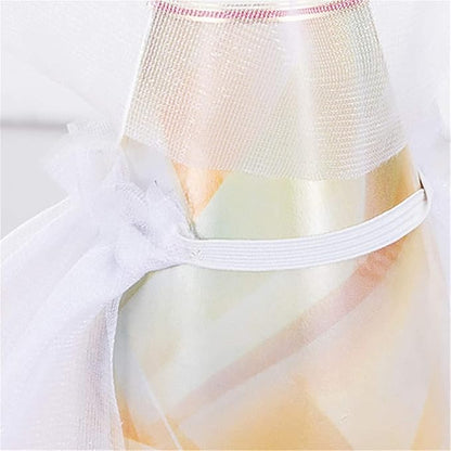 1 Set Bride and Groom Wine Bottle Covers- Wine Bottle Dress-up for Weddings Wedding Gifts for the Couple Fun Wine Bottle Covers Wedding Centerpieces Decorations Wine Bottle Covers Wine Gift Set