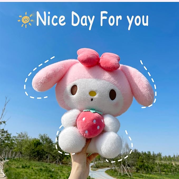 15.7" Cute Anime Plush Doll, Lovely Plush Stuffed Animal, Anime Cute Soft Plush Figure Toy, Pillow Plush Gift Filler Birthday Gift for Kids (SMelo)