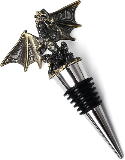 Wine Stopper,Dragon Wine Stoppers for Wine Bottles，Cute Wine Accessories/Kitchen Gadgets D1