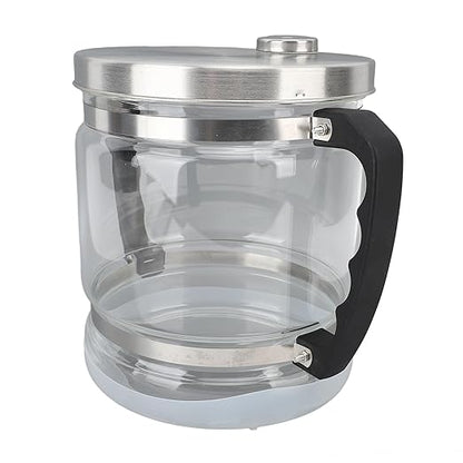 6L Water Distiller Glass Jar for Home Dental Beauty Water Distiller, Replacement Glass Collection Bottle Distiller Water Container, Water Purifier Filter for Home Countertop