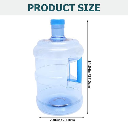 Alipis Water Storage 2 Gallon Water Jug Plastic Water Bottle Gallon Jug with Handle 7.5L Portable Water Container Water Kettle Camping Water Tank Water Pitcher for Outdoor Home