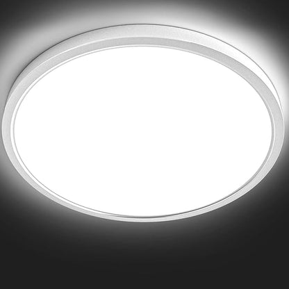 TALOYA Flush Mount Ceiling Light, Round 36W 15.8 inch Daylight Modern Ceiling Light, LED Light Fixtures Ceiling Mount, Close to Ceiling Lights for Bedroom, Kitchen, Laundry Room, Living Room