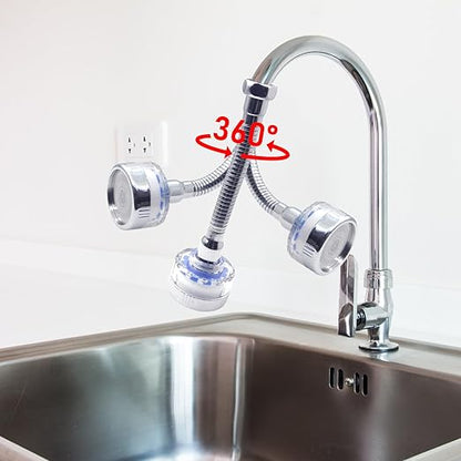 1 Set Bathroom Faucet Filter, Sink Filter Water Faucet, Kitchen Tap Filtration Removes Chlorine Fluoride Heavy Metals Hard Water for Home Bathroom & Kitchen