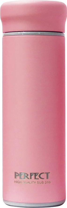 17 OZ 316 Stainless Steel Vacuum Insulated Water Bottle, Keep Cold and Hot, Seamless Cup Leak Proof And Wide Mouth, Pink