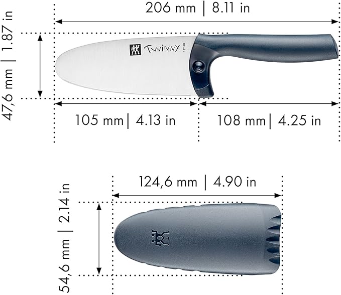 ZWILLING TWINNY Kids Chef’s Knife - Blue