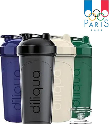 -4 PACK- 28 oz Shaker Bottles for Protein Mixes | BPA-Free & Dishwasher Safe | 4 large protein shaker bottle | Shaker Cups for protein shakes | Blender Shaker Bottle Pack