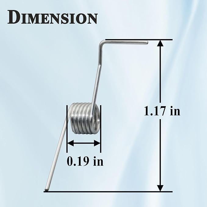 10Pcs DC61-02740A Springs for Dryer Filter, 2069534