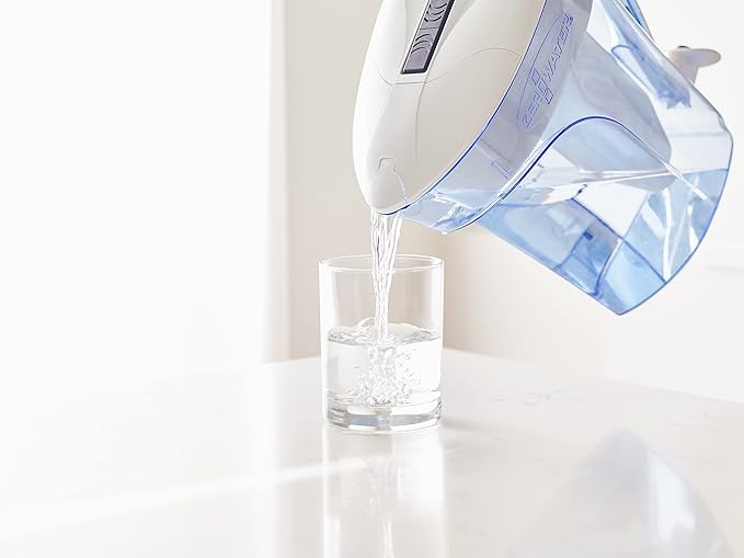 ZeroWater 10-Cup Ready-Pour 5-Stage Water Filter Pitcher 0 TDS for Improved Tap Water Taste - IAPMO Certified to Reduce Lead, Chromium, and PFOA/PFOS