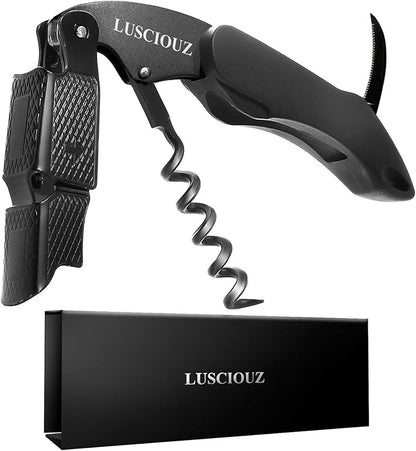 Zero Resistance Corkscrew Silent Wine Bottle Opener Waiters Corkscrew Wine Key Made in Japan