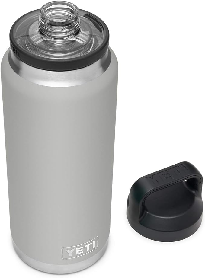 YETI Rambler 36 oz Bottle Retired Color, Vacuum Insulated, Stainless Steel with Chug Cap, Granite Gray