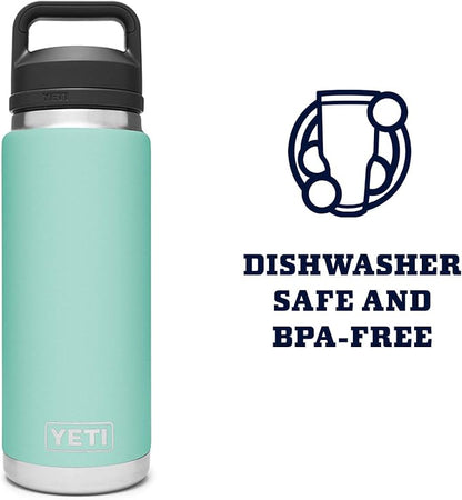 YETI Rambler 26 oz Bottle, Vacuum Insulated, Stainless Steel with Chug Cap