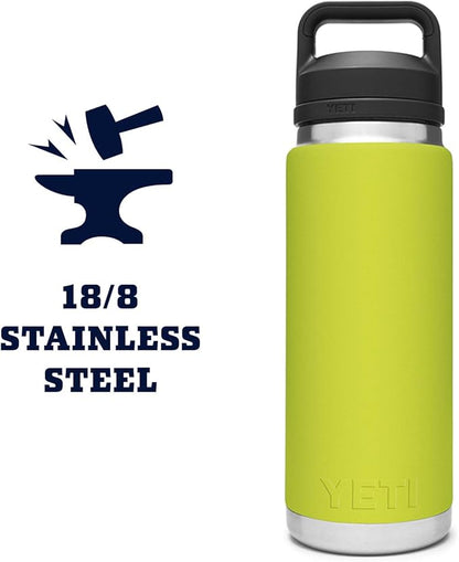 YETI Rambler 26 oz Bottle, Vacuum Insulated, Stainless Steel with Chug Cap