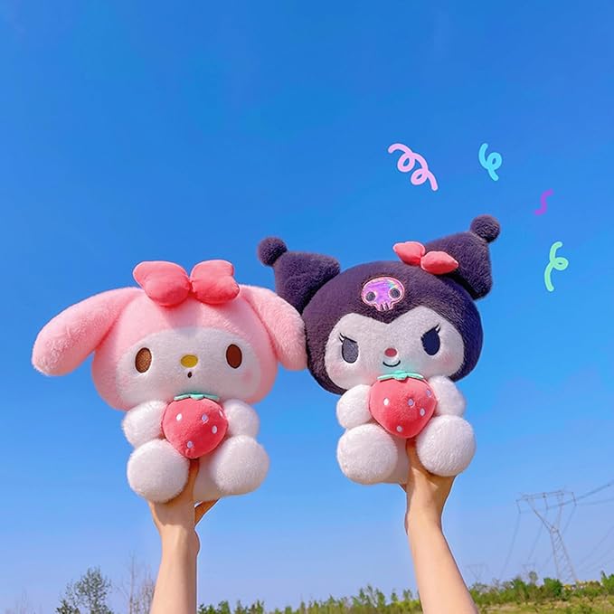 15.7" Cute Anime Plush Doll, Lovely Plush Stuffed Animal, Anime Cute Soft Plush Figure Toy, Pillow Plush Gift Filler Birthday Gift for Kids (SMelo)