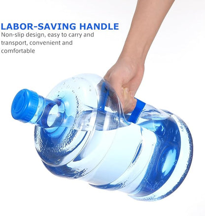 Water Jug 1.3 Gallon Water Jug Plastic Water Bottle, Water Container Portable Water Kettle, Camping Water Tank Water Pitcher for Outdoor Home Water 5L