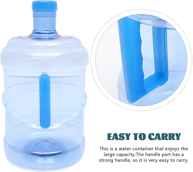 Alipis Water Storage 2 Gallon Water Jug Plastic Water Bottle Gallon Jug with Handle 7.5L Portable Water Container Water Kettle Camping Water Tank Water Pitcher for Outdoor Home