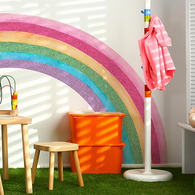 Rainbow Wall Stickers for Home Decoration, Bedroom, Bathroom, Living Room, Kitchen, Nursery, Baby Shower