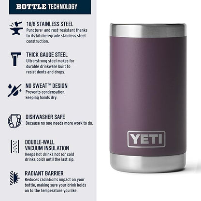 YETI Rambler Jr. 12 oz Kids Bottle, with Straw Cap