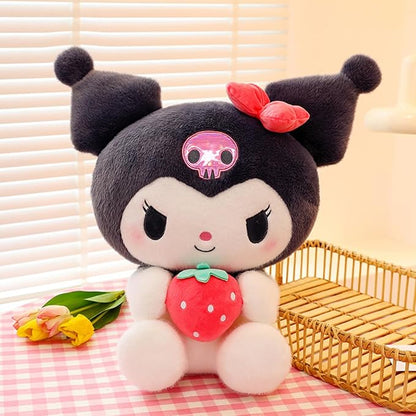 15.7" Cute Anime Plush Doll, Lovely Plush Stuffed Animal, Anime Cute Soft Plush Figure Toy, Pillow Plush Gift Filler Birthday Gift for Kids (SKuro)