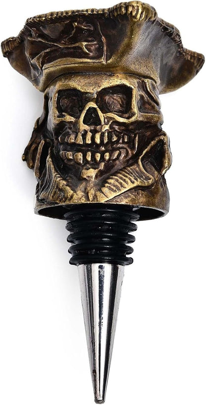 Wine Stopper,Pirate Wine Stoppers for Wine Bottles，Cute Wine Accessories/Kitchen Gadgets