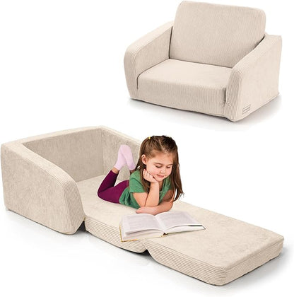 ZICOTO Sturdy Toddler Chair and Couch - The Perfect Kids Sofa for Girls and Boys - Ideal Fold Out Sofa Chairs to Give Your Kids a Safe and Fun Place to Sit