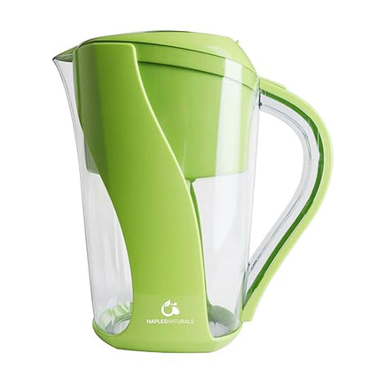 109X1 Alkaline Water Pitcher - Removes Chlorine and Contaminants Plus Increases pH Green