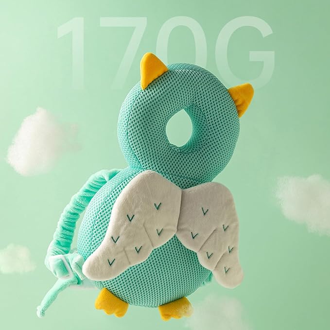 Вaby hеad Protector Backpack,Вaby Walkers Protective Toddler, Hеad Protector for Baby Walking Owl4