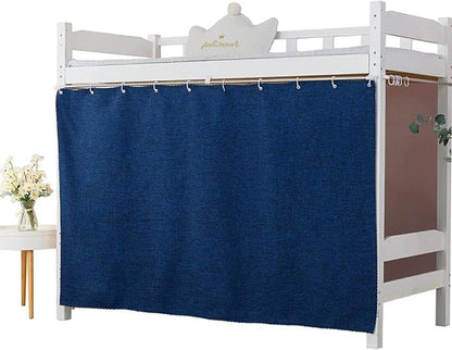 Dorm Home Solid Thicken Bunk Blackout Bed Curtains Cloth Bed Canopy Students Single Sleeper，1panel