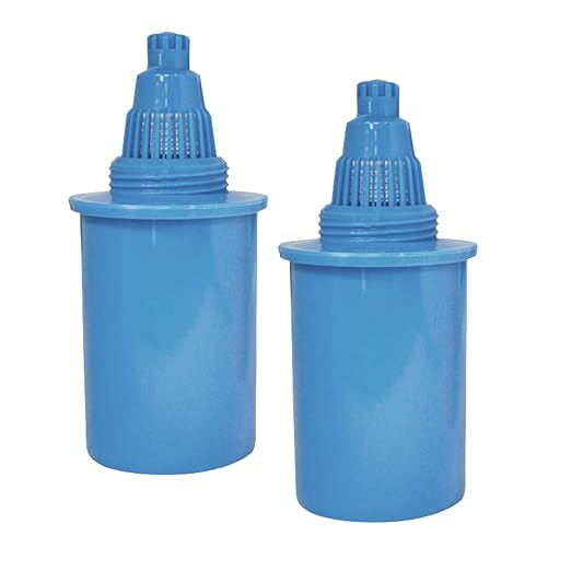 1089 Alkaline Water Pitcher Filter Replacement Cartridge, Blue (Pack of 2) (AOK1089FBLUX2)