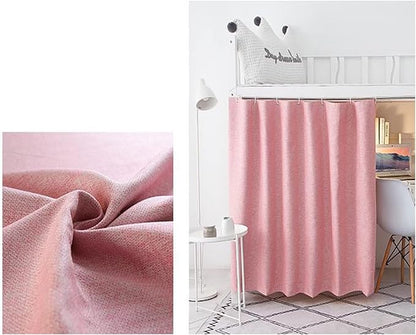 Dorm Home Solid Thicken Bunk Blackout Bed Curtains Cloth Bed Canopy Students Single Sleeper，2panel