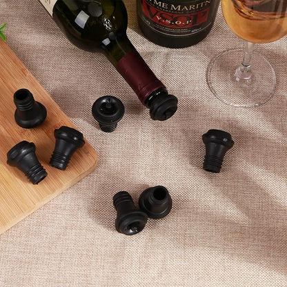 20 Pieces Wine Stoppers with Vacuum Pump Wine Preserver Vacuum Bottle Stopper Wine Keeper Wine Vacuum Stoppers Wine Saver Vacuum Pump for Kitchen Home Bar Office, Gifts for Wine Lovers