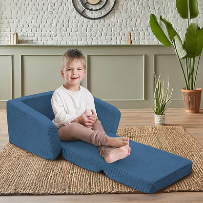 ZICOTO Sturdy Toddler Chair and Couch - The Perfect Kids Sofa for Girls and Boys - Ideal Fold Out Sofa Chairs to Give Your Kids a Safe and Fun Place to Sit