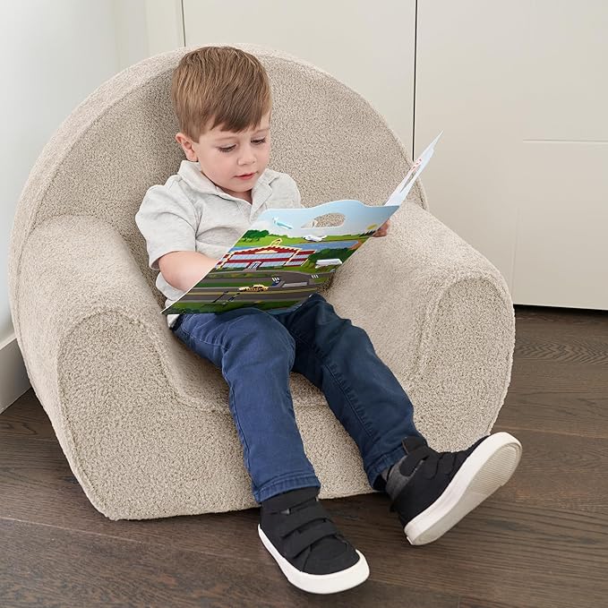 ZICOTO Comfy Kids Chair for Toddler - Portable Super Soft Chair for Gaming and Studying - Modern Chair for Babies Fits Nicely with Any Decor