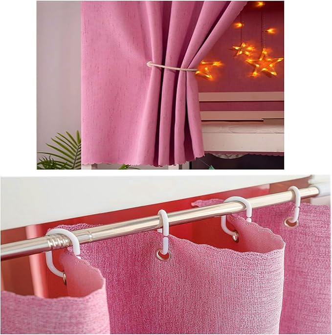 Dorm Home Solid Thicken Bunk Blackout Bed Curtains Cloth Bed Canopy Students Single Sleeper，1panel