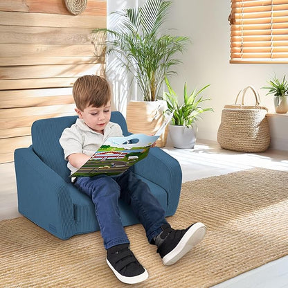 ZICOTO Sturdy Toddler Chair and Couch - The Perfect Kids Sofa for Girls and Boys - Ideal Fold Out Sofa Chairs to Give Your Kids a Safe and Fun Place to Sit