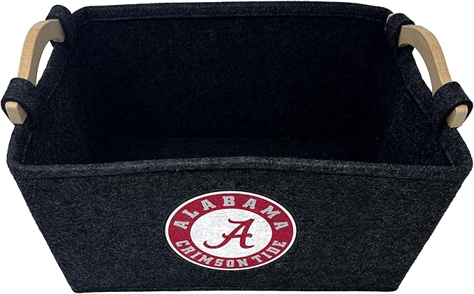 NCAA Officially Licensed Basket | Great for Dog Toys & Home Use (Alabama Crimson Tide)