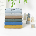 100% Cotton Knitted Blanket for Baby Girls and Boys - Vignette | Home Cozy Nest