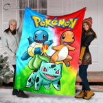 Couverture de camping moelleuse Pokémon pour enfants - Vignette | Home Cozy Nest