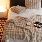 Thick Fleece Blanket - Vignette | Home Cozy Nest