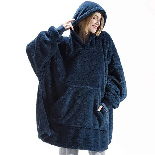 Couverture Pull Bleu foncé