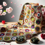 Handmade crocheted blanket - Vignette | Home Cozy Nest