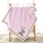 Couverture nouveau-né en flanelle - Vignette | Home Cozy Nest