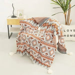 Knitted sofa throw - Vignette | Home Cozy Nest