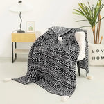 Knitted sofa throw - Vignette | Home Cozy Nest
