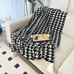Knitted sofa throw - Vignette | Home Cozy Nest