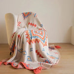 Knitted sofa throw - Vignette | Home Cozy Nest