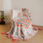 Knitted sofa throw - Vignette | Home Cozy Nest
