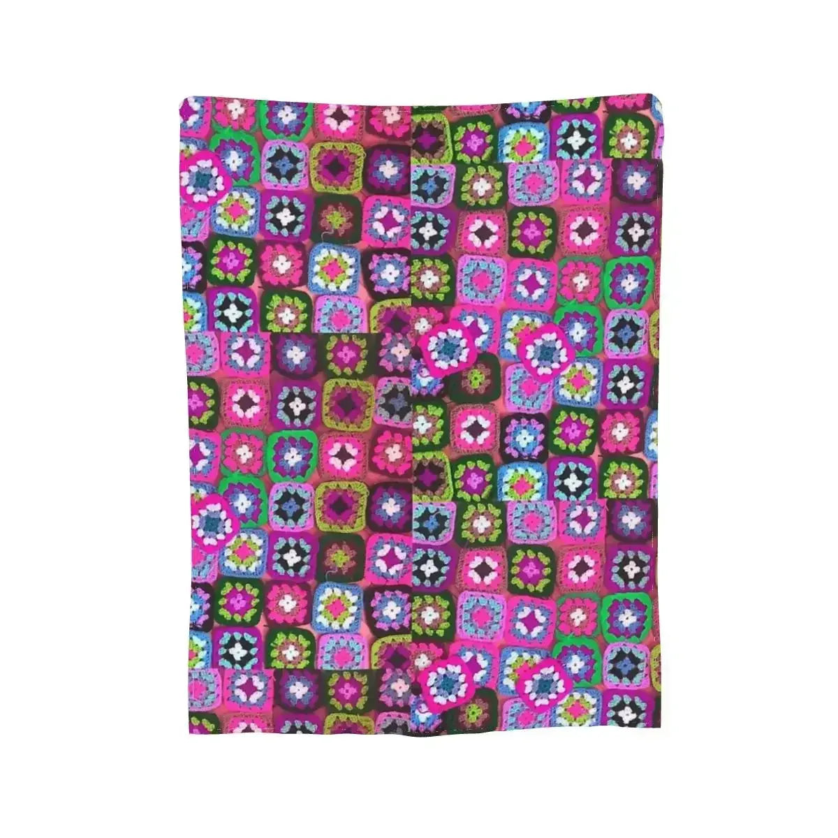 Couverture chaude au crochet 9